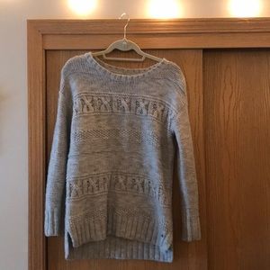 American Eagle cable knit sweater